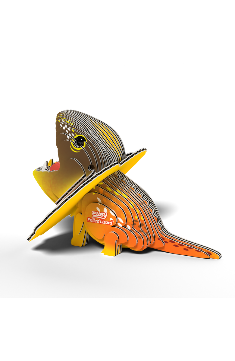 Eugy Puzzles Frilled Lizard 3D Puzzle, Alternate, color, NO COLOR