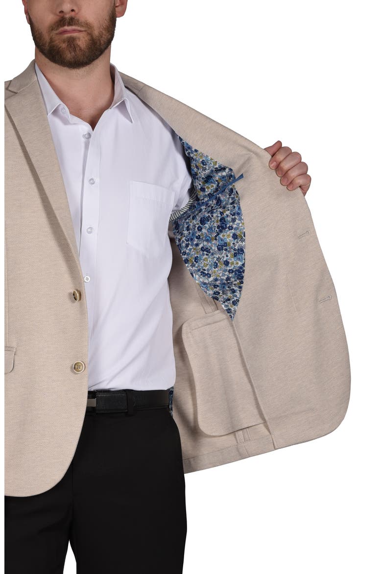 Herringbone Knit Sport Coat, Alternate, color, TAN