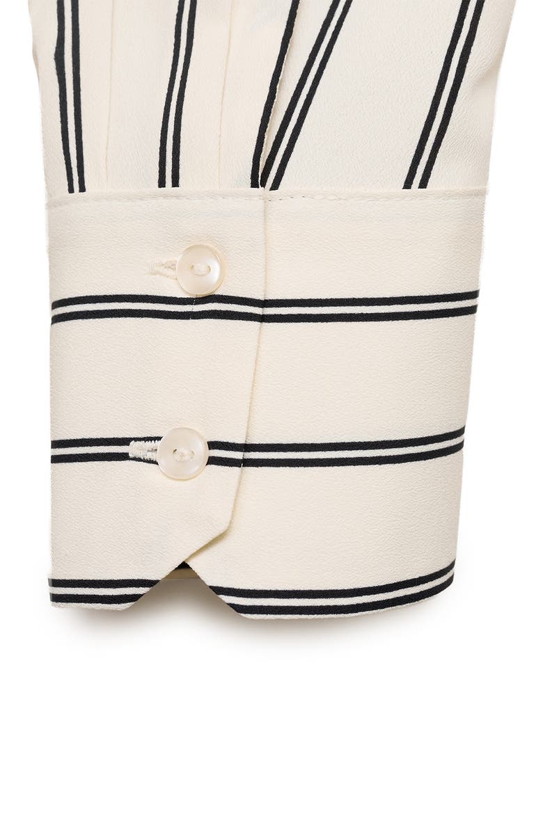 Print Button-Up Shirt, Alternate, color, ECRU