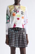 Chopova Lowena Golf Ball Fitted Jersey Top