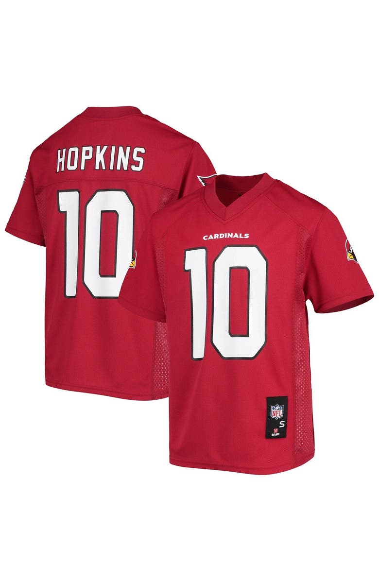Outerstuff Youth DeAndre Hopkins Cardinal Arizona Cardinals Replica Player Jersey, Main, color, 