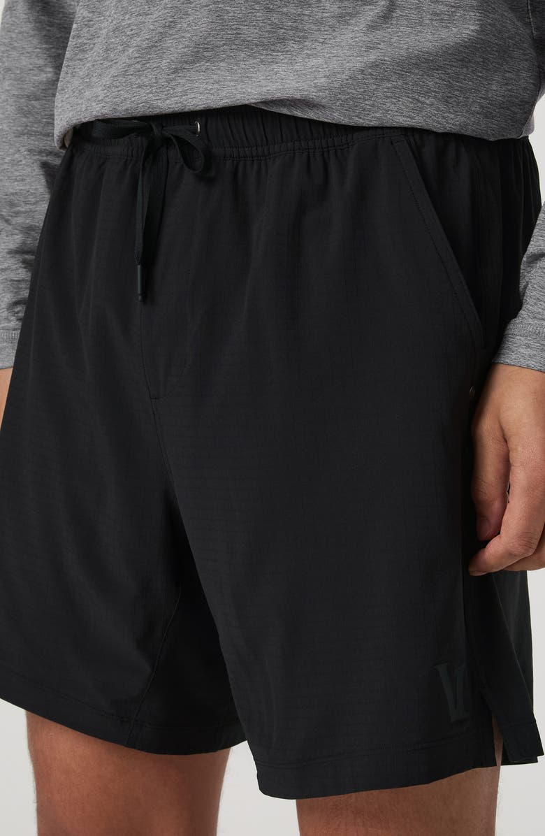 Vuori Hardkore Athletic Shorts, Alternate, color, Black