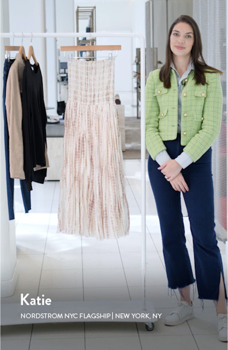 Ravenna Tie Dye Gauze Maxi Skirt, sales video thumbnail