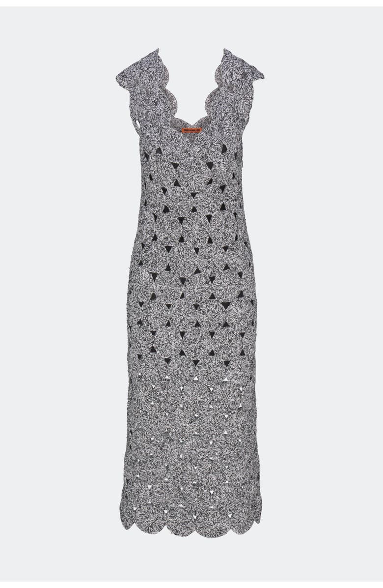 SIMONMILLER Muro Hand Crochet Dress, Main, color,