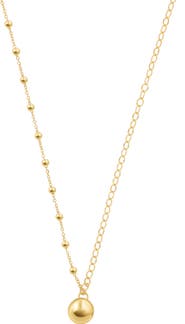 Bony Levy 14K Gold Ball Pendant Necklace