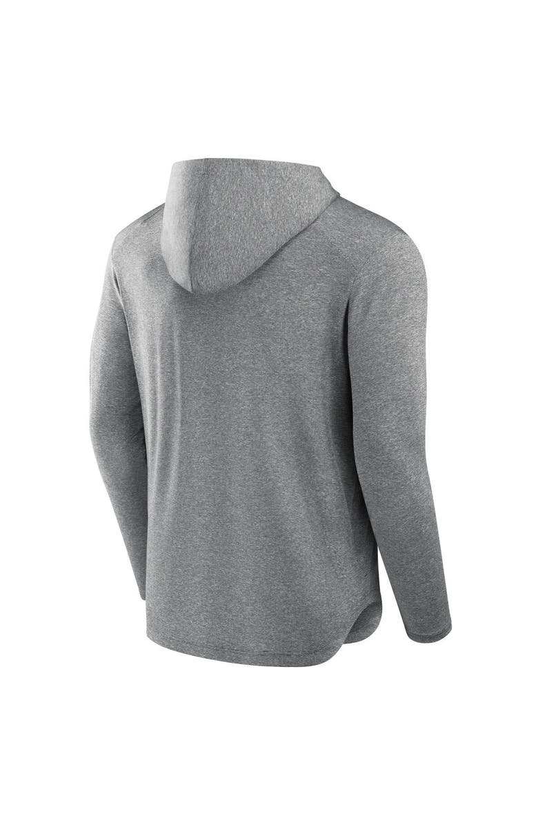 Fanatics Signature Men's Fanatics Signature Black Cincinnati Reds Front Office Tech Lightweight Hoodie T-Shirt, Alternate, color, Black