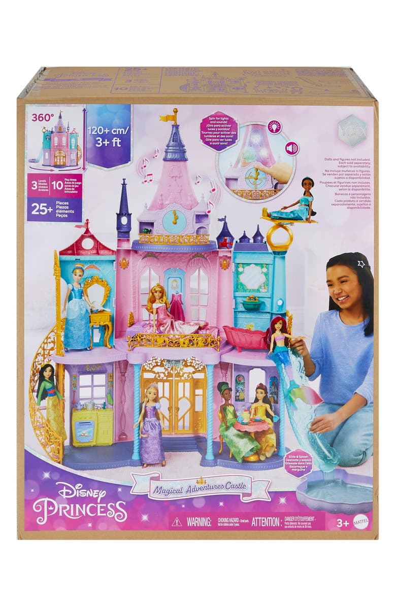 Mattel Disney Princess Royal Adventures Castle Playset, Alternate, color,