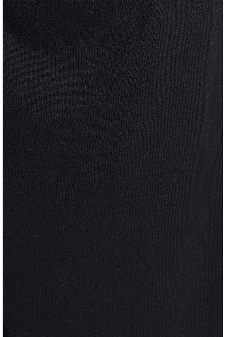 Drape Neck Sweater, Alternate, color, BLACK