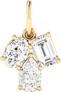 Everlee Multi-Shape Cluster Lab Diamond Charm in 14K