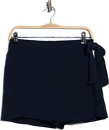 Ellen Tracy Airflow Wrap Tie Skort