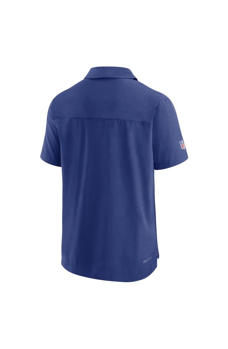 Nike Men
s Nike Royal New York Giants 2022/23 Sideline Lockup Performance Polo, Alternate, color, Royal