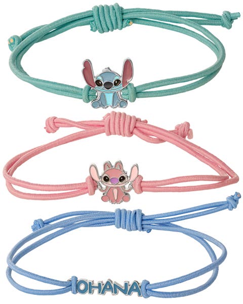 Lilo & Stitch Bracelet, 3-Piece Set