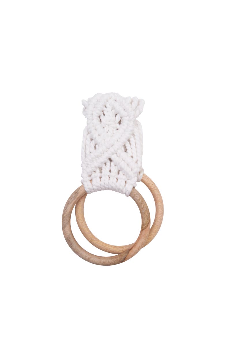 carol & frank White Kitchen Towel Holder, Main, color, White