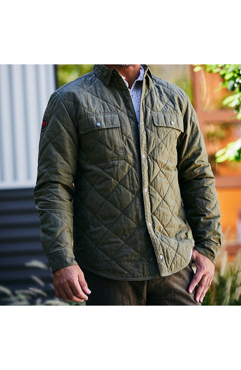 Mountain Khakis Highland Field Quilted Jacket, Alternate, color, Forest Moss