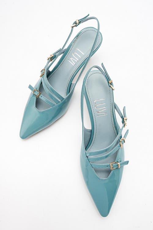 Prologue Shoes Magra Pointed-toe Slingback Stiletto