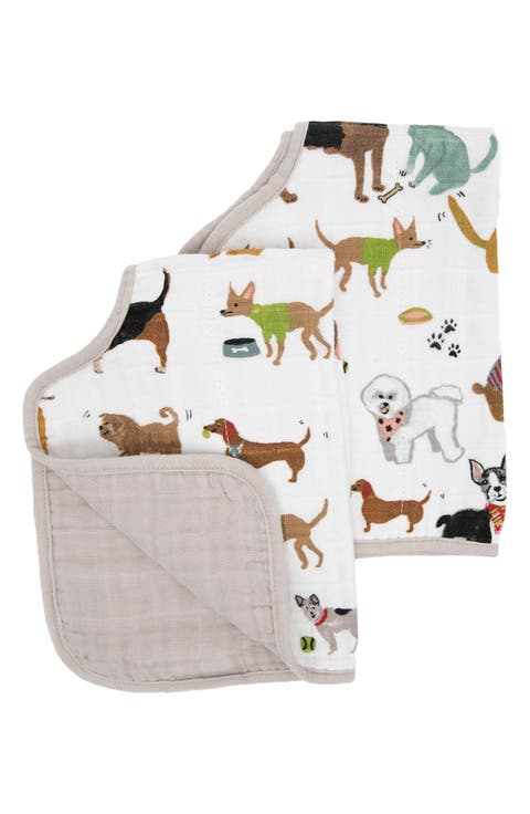 2-Pack Cotton Muslin Burp Cloths