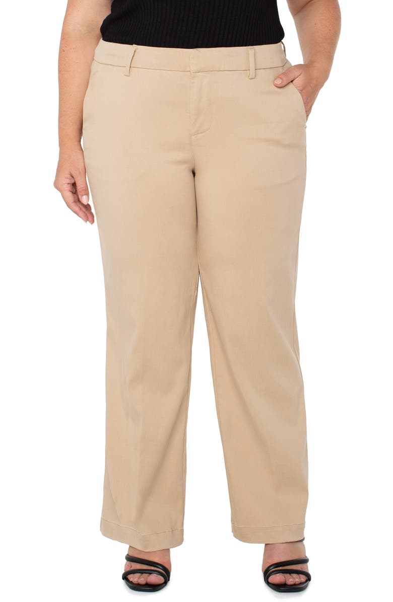 Liverpool Los Angeles Kelsey Wide Leg Knit Pants, Main, color, 