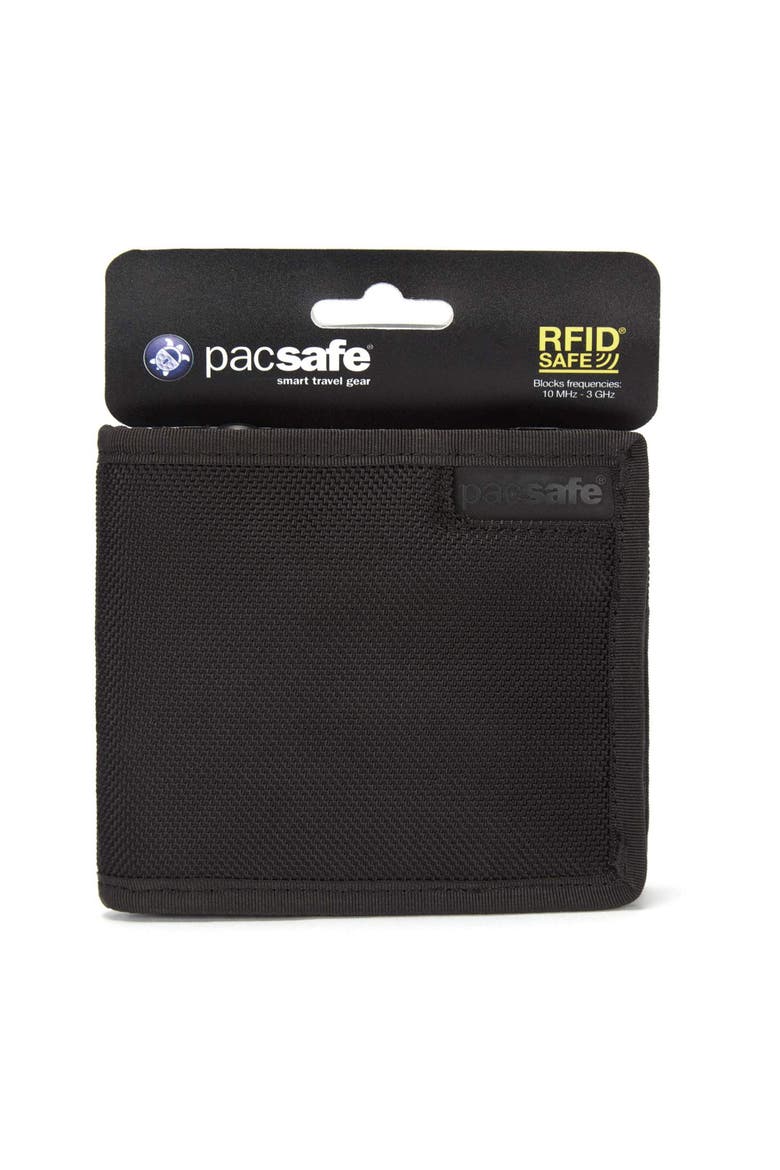 RFIDsafe Z100 Bifold Wallet, Alternate, color, Black