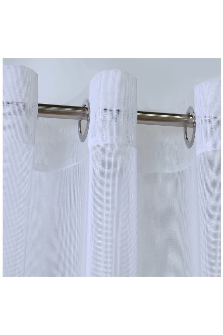 Outdoor Grommet Window Panel, Alternate, color, WHITE