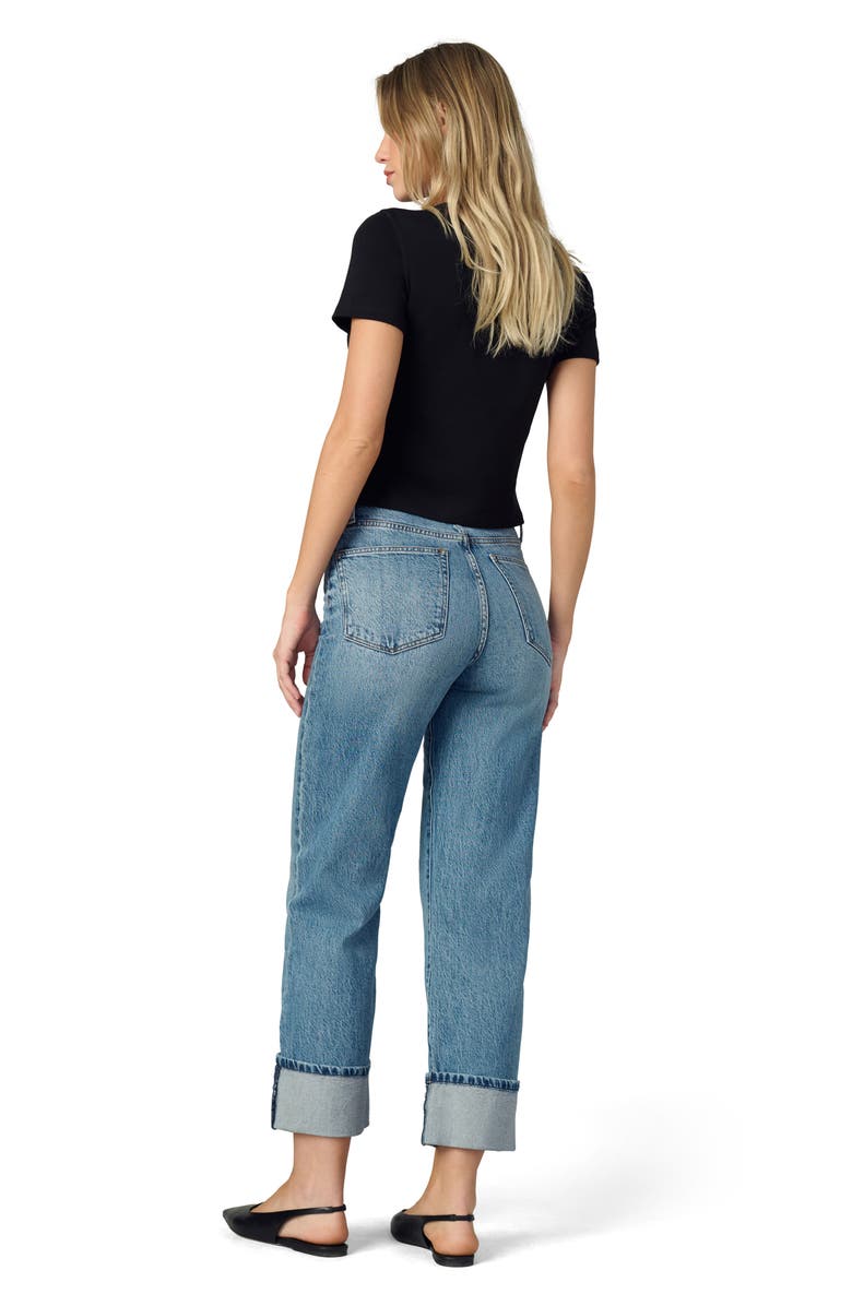 Joe's The Margot Cuffed Straight Leg Jeans, Alternate, color, Showdown