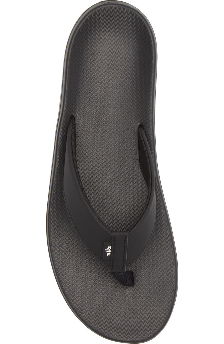 Nike Kepa Kai Flip Flop, Alternate, color, Black/ White