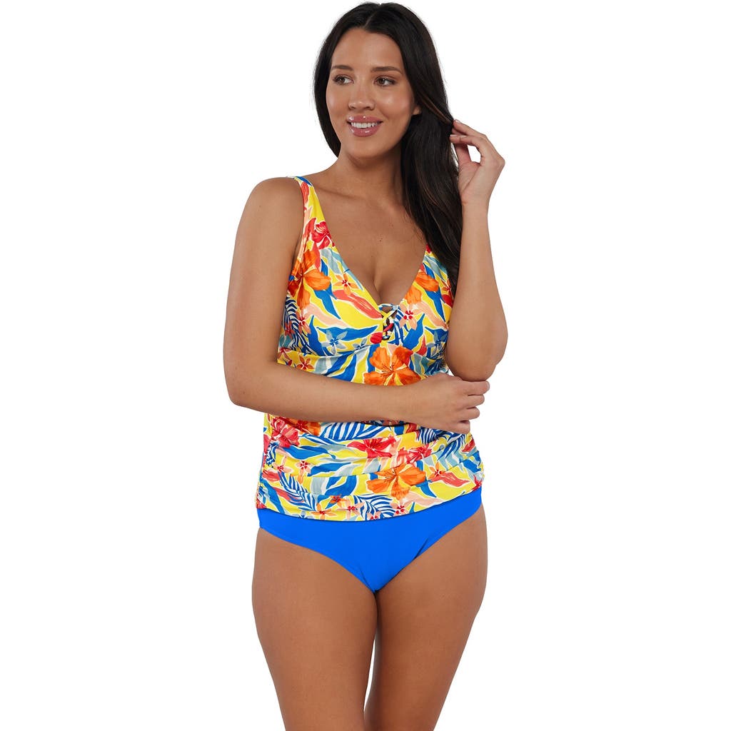 Sunsets Escape Emerson Tankini Swimsuit Top In Suncatcher