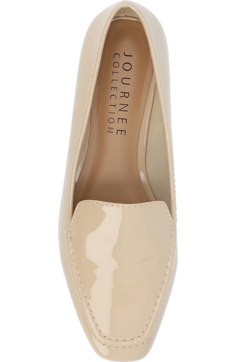 Journee Collection Tullie Loafer, Alternate, color, Patent/ Tan