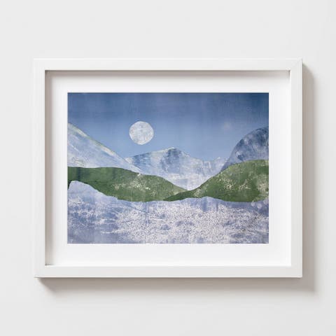Cold Spring Evening Framed Print