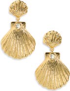 FRASIER STERLING Catalina Shell Drop Earrings