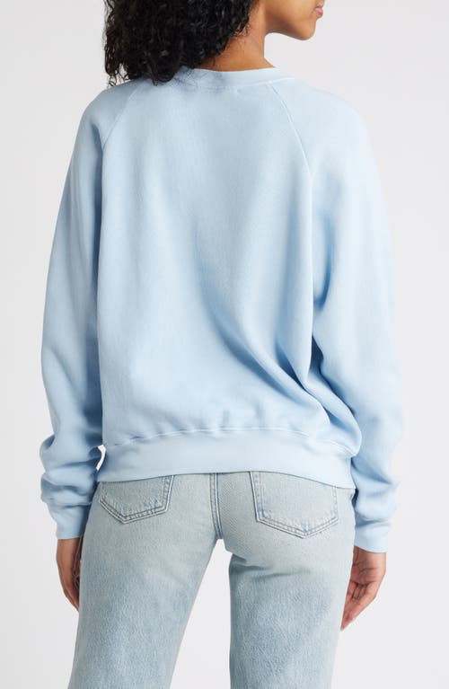 Daydreamer Fleetwood Mac Penguins Graphic Sweatshirt In Powder Blue