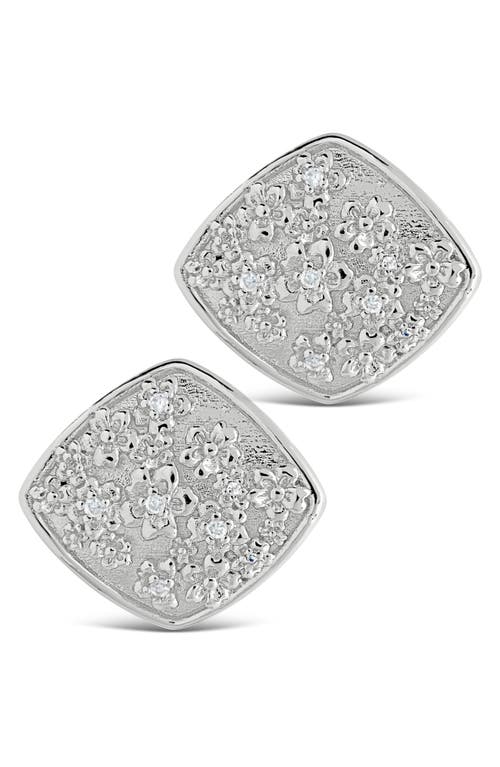Sterling Forever Ophelia Stud Earrings