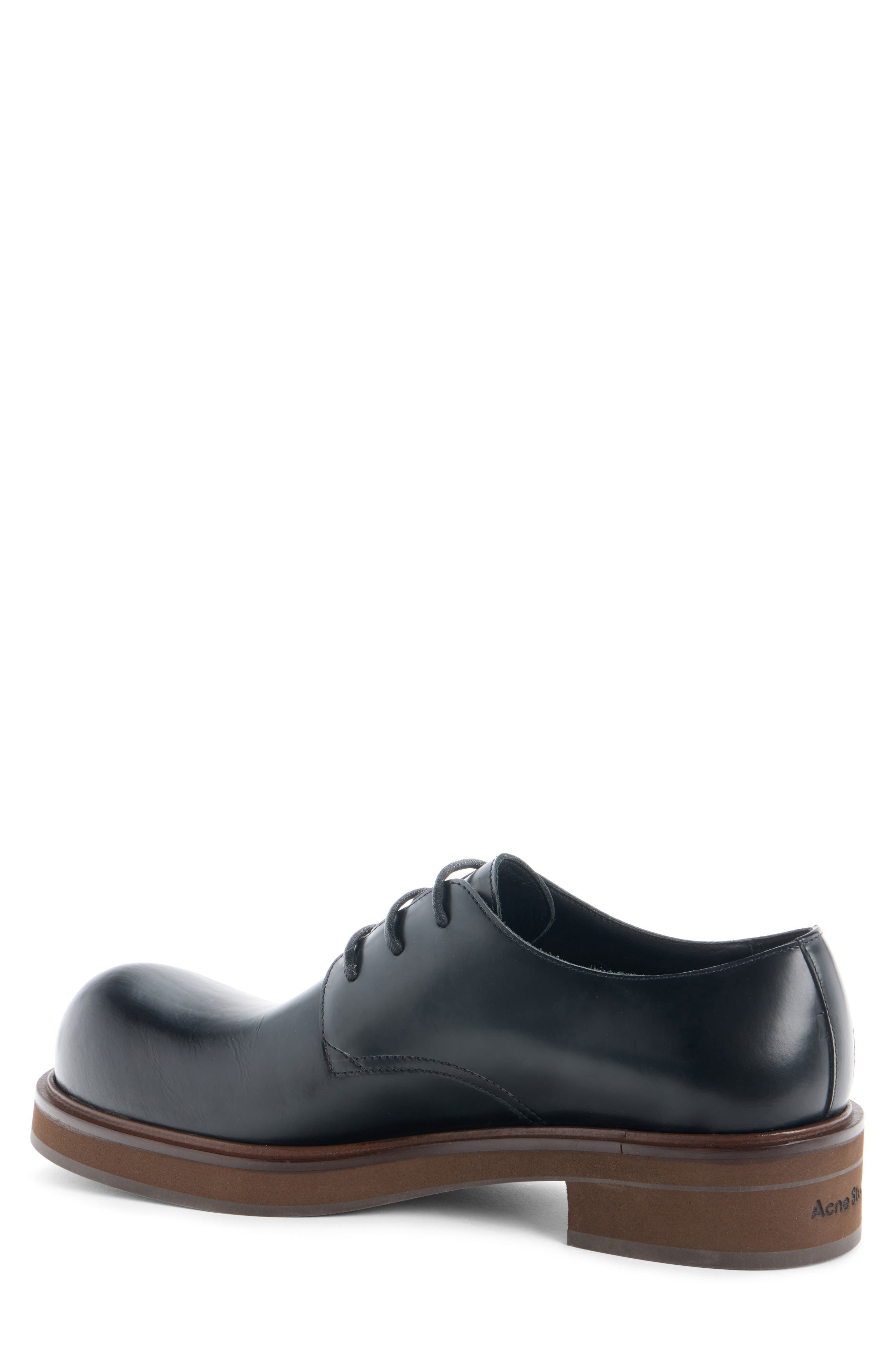 Acne Studios Breps Derby, Alternate, color, Black