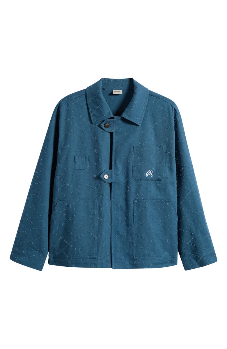 MALBON Alameda Chore Jacket, Main, color, Aegean Blue