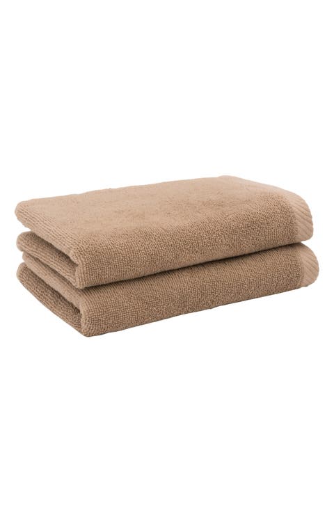 2-Pack Ediree Cotton Fingertip Towel Set