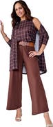 Jessica London Stretch Knit Open Front Knit Topper