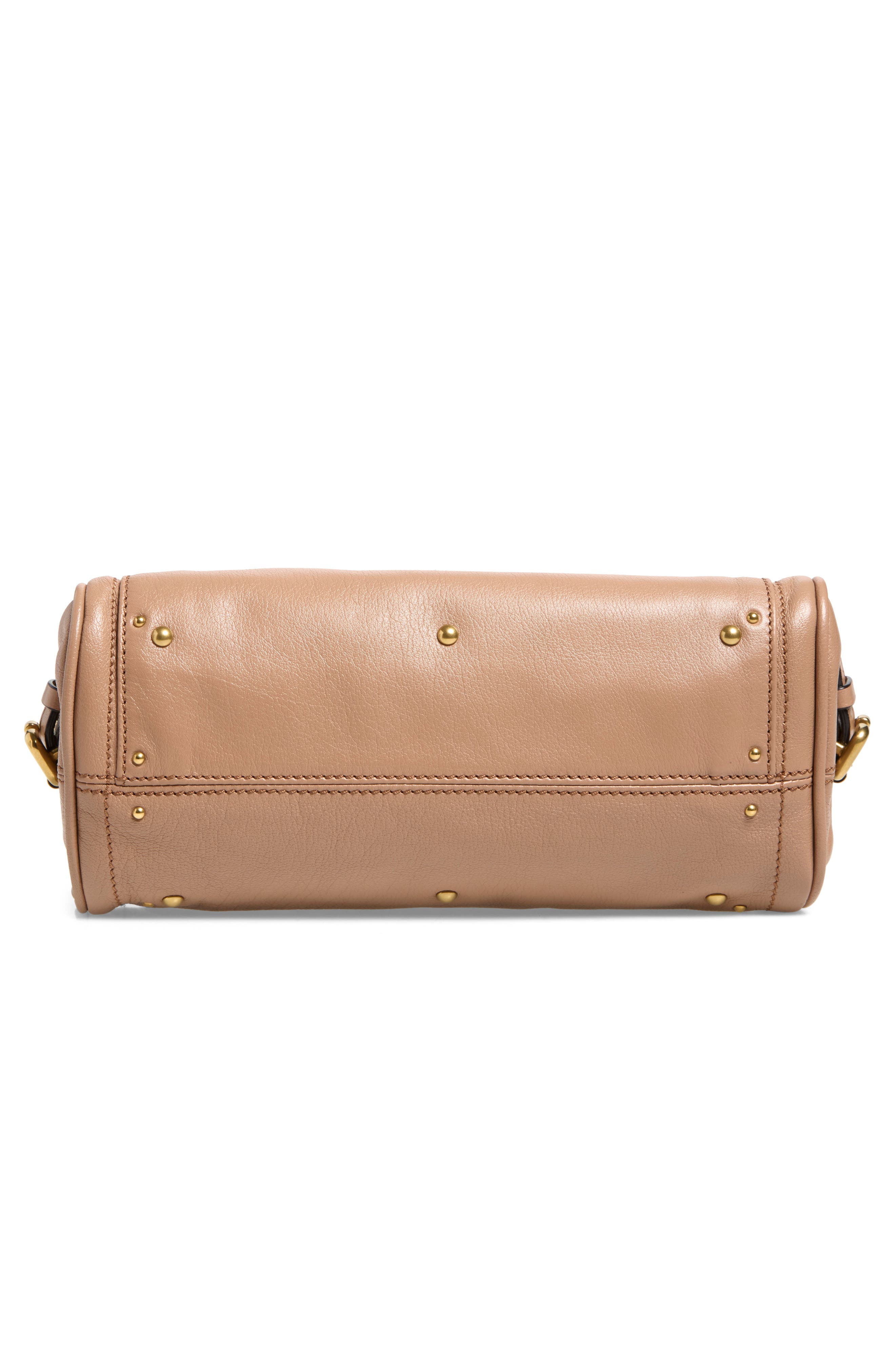 Paddington Leather Shoulder Bag, Alternate, color, TAWNY BROWN