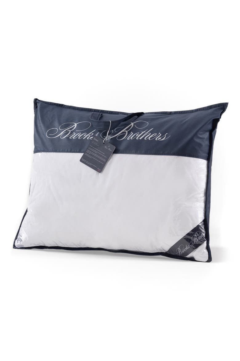 Goose Down Pillow, Alternate, color, WHITE