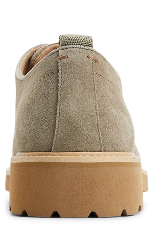 Ted Baker London Rye Derby In Light Sage