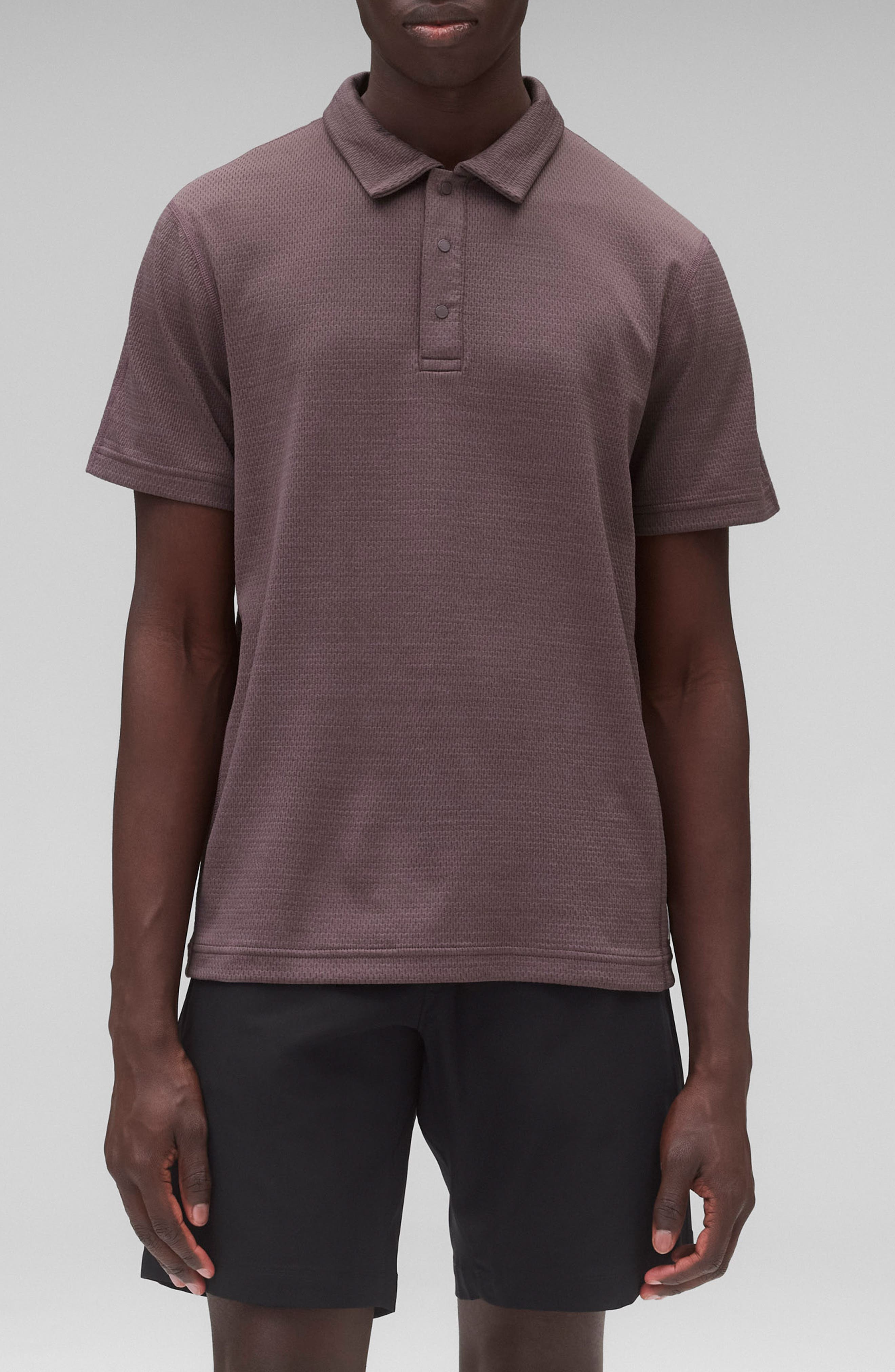 Reigning Champ Solotex® Mesh Tiebreak Polo
