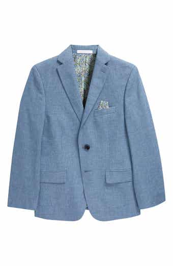 Kids' Linen Blend Suit Jacket