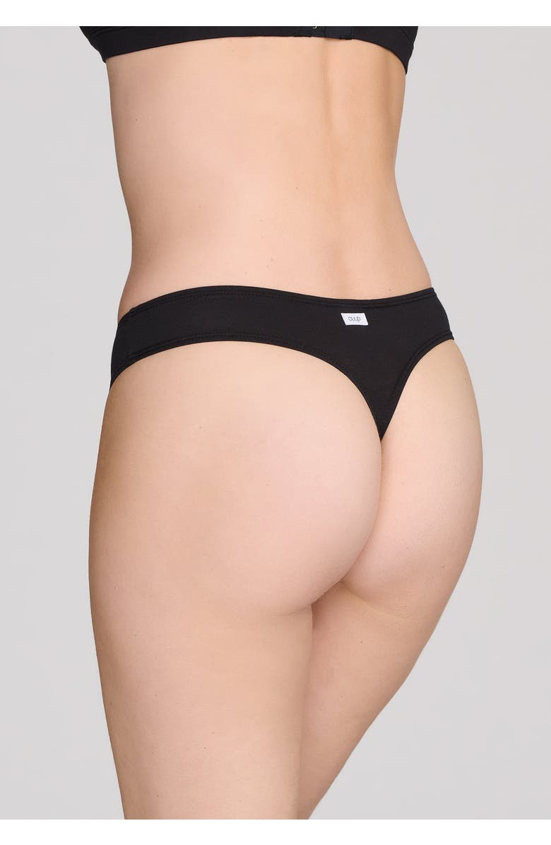 CUUP The Thong, Alternate, color, Black