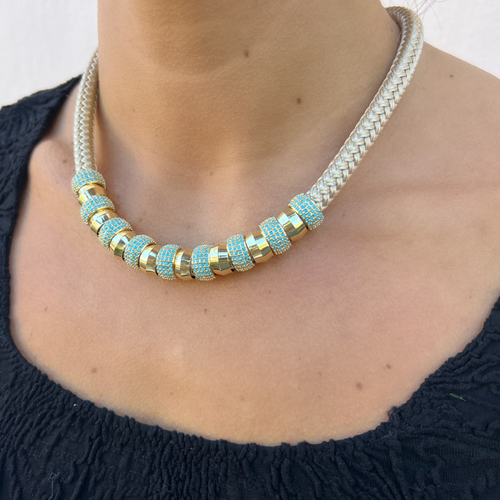 Holst + Lee Holst+lee Luxe Skinny Necklace In Gold