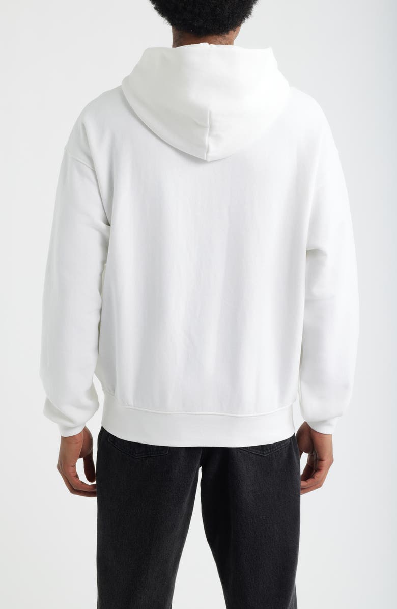 SANTO STUDIO Big Spray Graphic Cotton Hoodie, Alternate, color, White