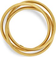 Sterling Forever Briar Set of 3 Stackable Bracelets