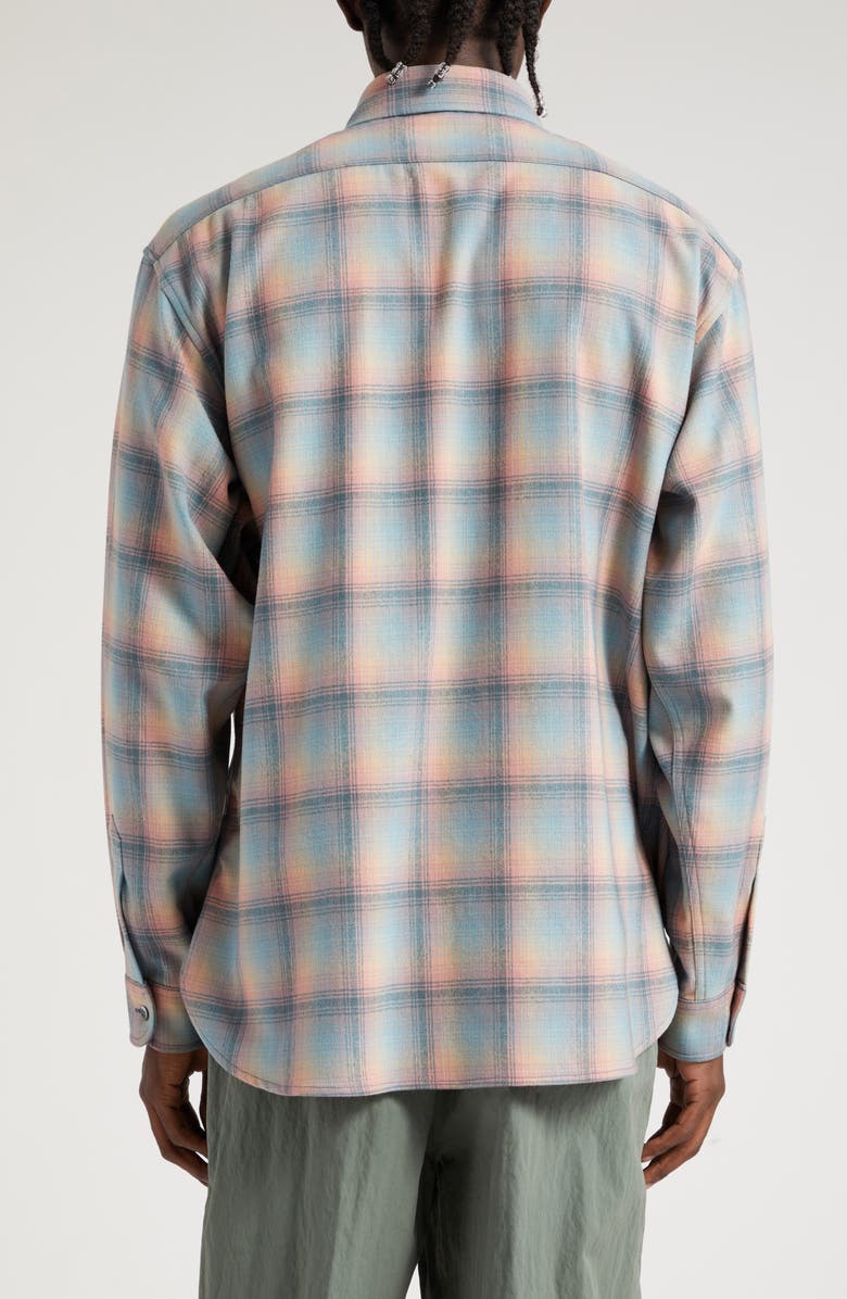 Maison Margiela x Pendleton Classic Plaid Wool Shirt, Alternate, color,
