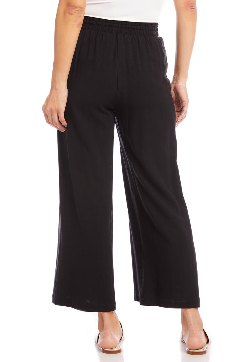 Karen Kane Wide Leg Crop Pants, Alternate, color,