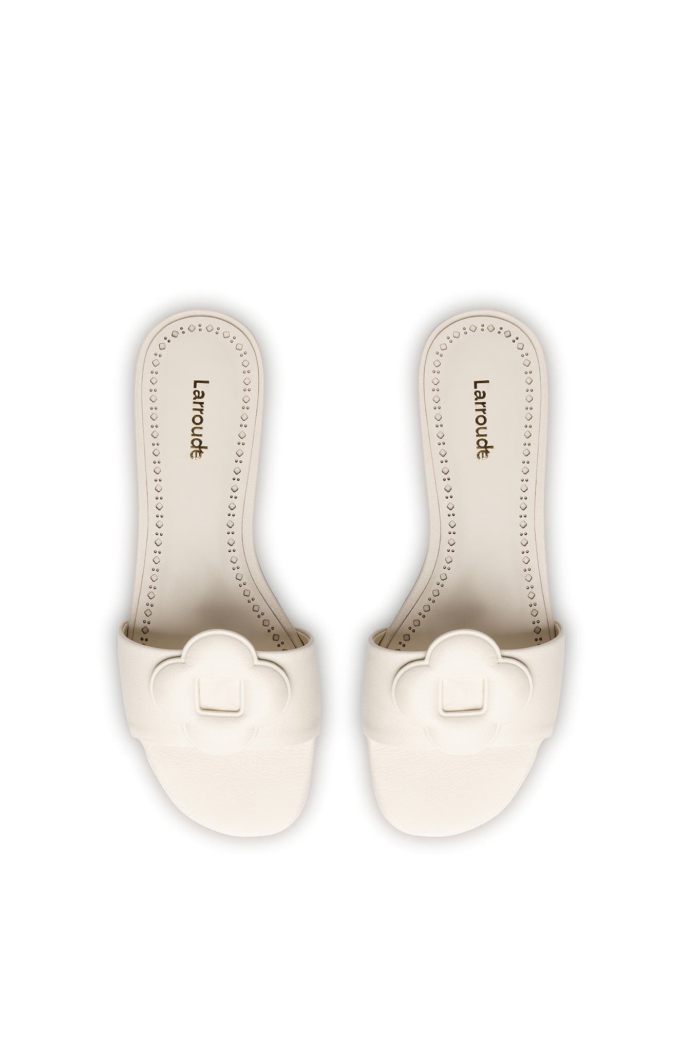 Flora Flat, Alternate, color, Ivory