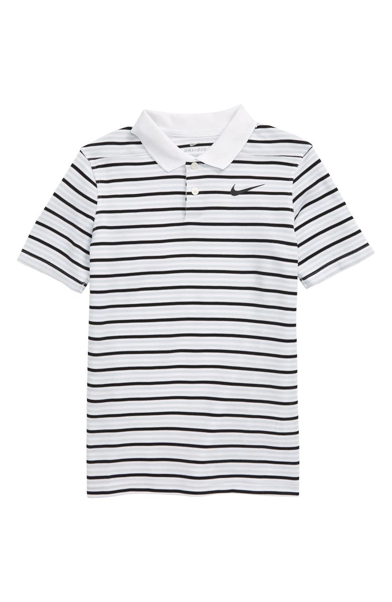 Nike Dri-FIT Victory Stripe Golf Polo, Main, color, 