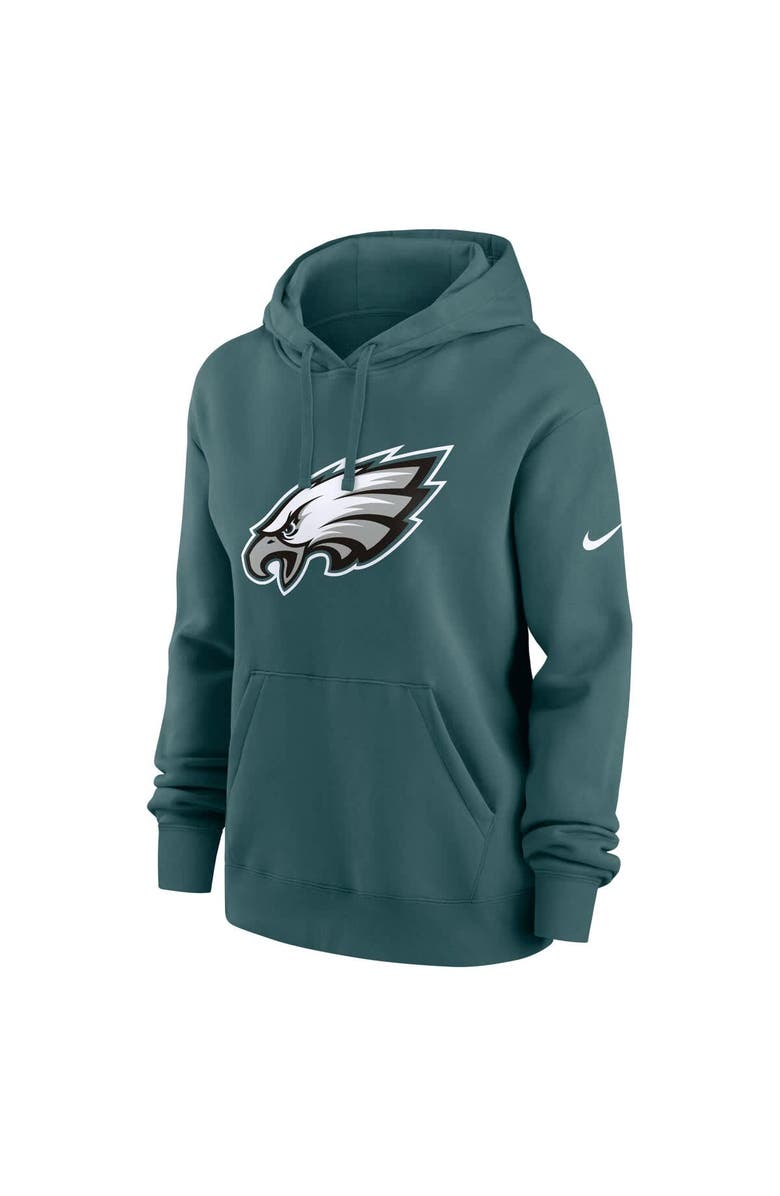 Nike Women's Nike Green Philadelphia Eagles Club Fleece Pullover Hoodie, Alternate, color, Green