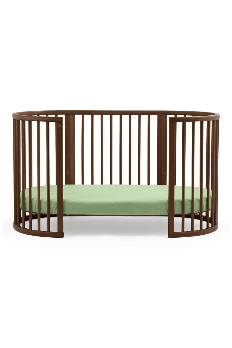 Sleepi Bed Fitted Sheet, Alternate, color, SAGE GREEN